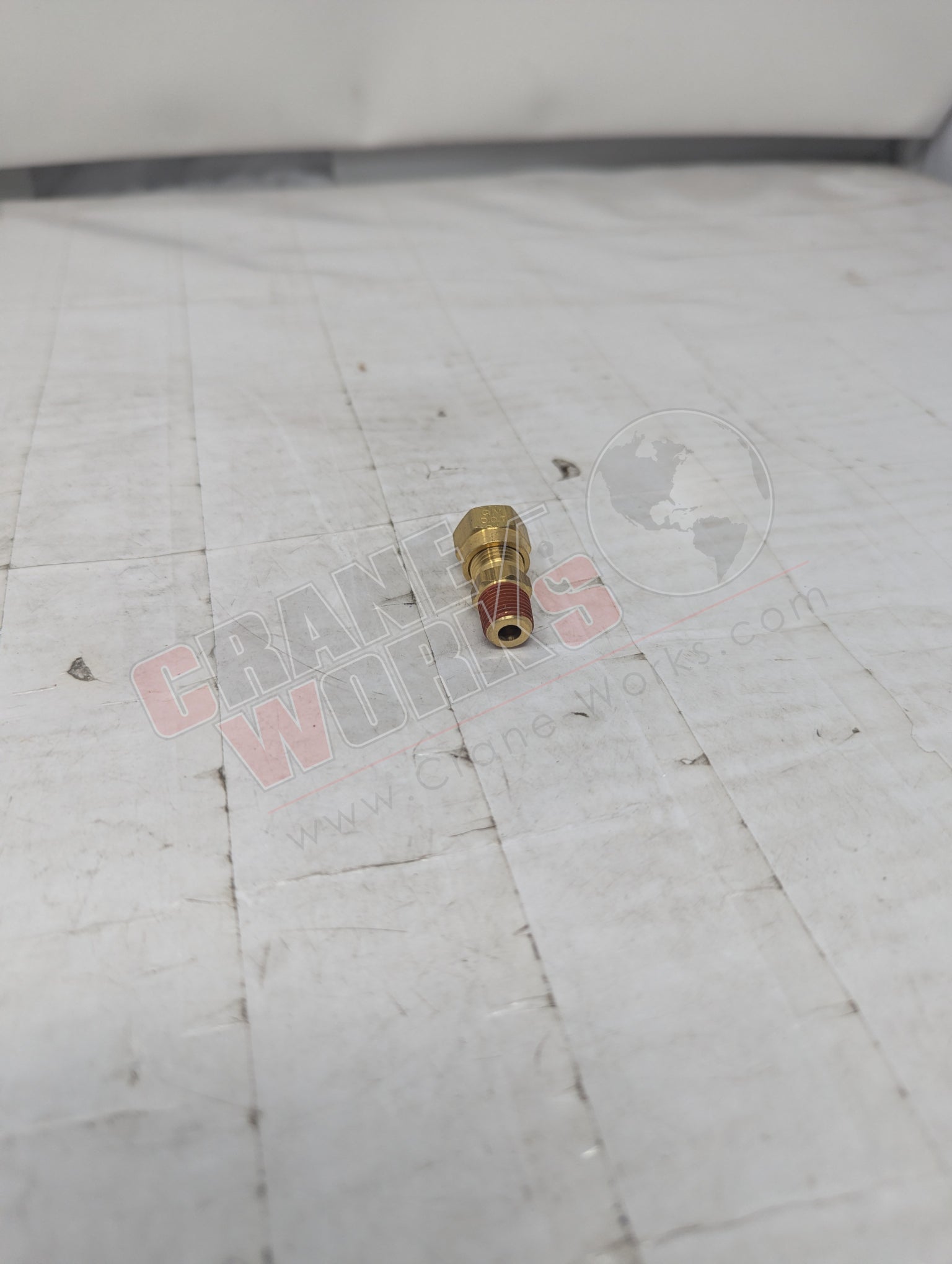 Picture of 10761, a  New Compression Tube Male Connector: 1/8, 1/4" Tube Od, angle 2.