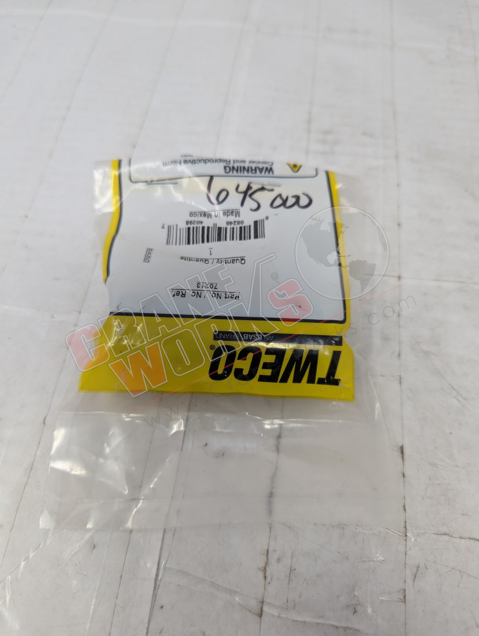 Picture of 645000000, a  New Tweco Connector Modified (Male).