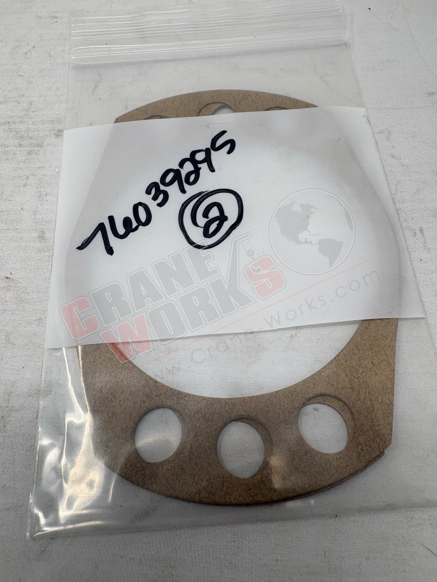 Picture of 76039295, a  New Gasket, angle 2.