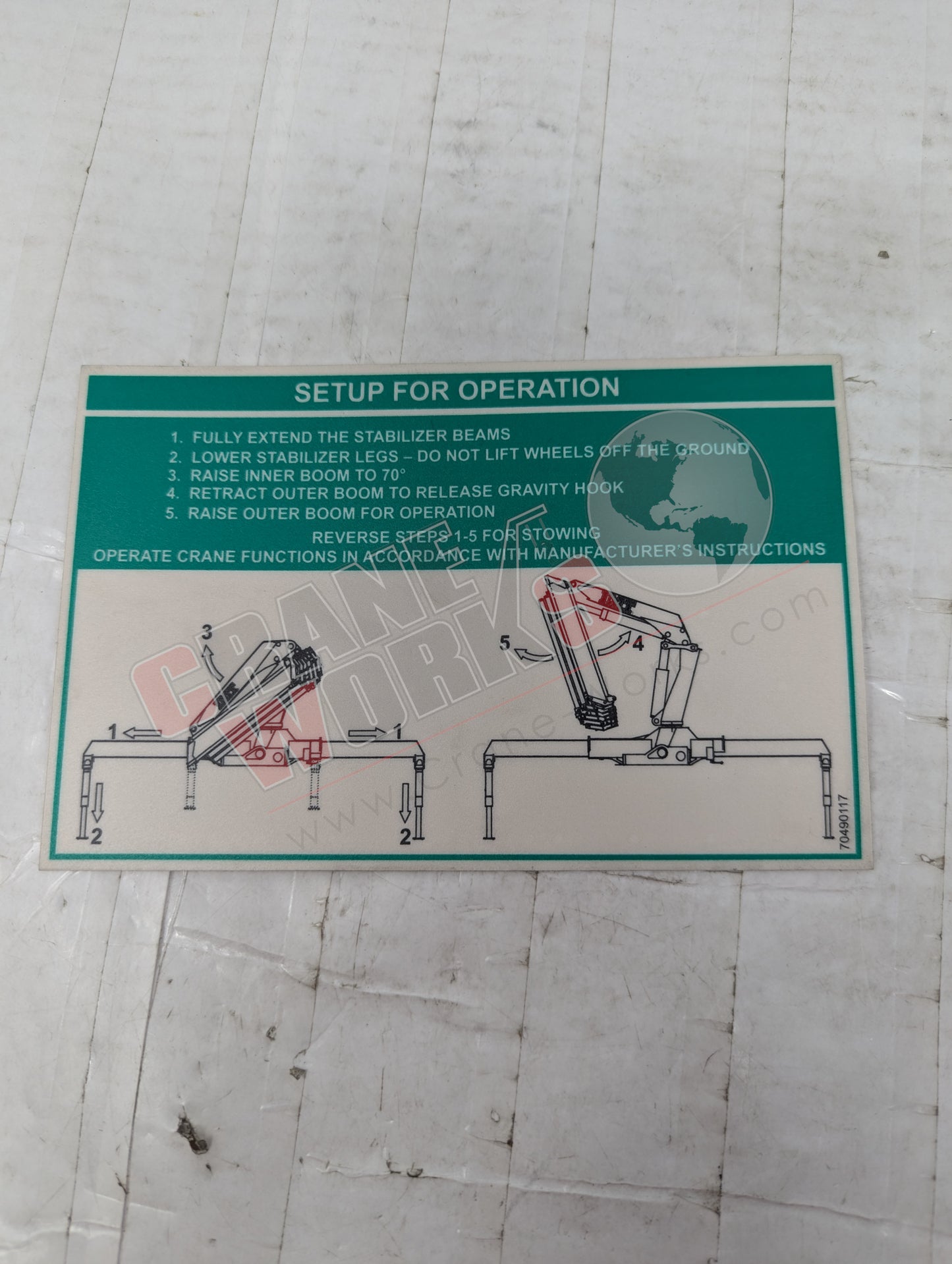 Picture of 70490117, a  New Decal-Setup Instructions, angle 2.