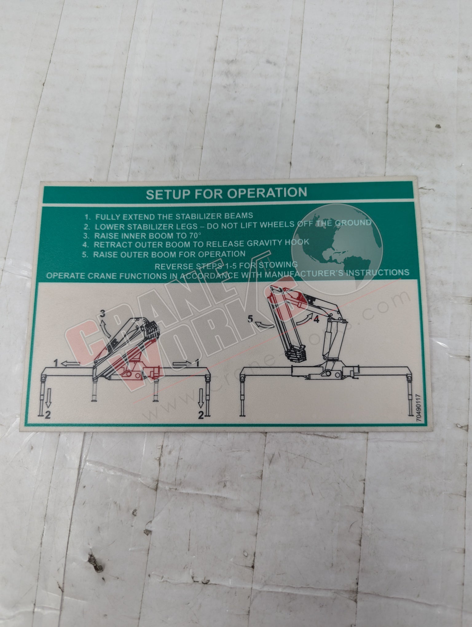 Picture of 70490117, a  New Decal-Setup Instructions, angle 2.