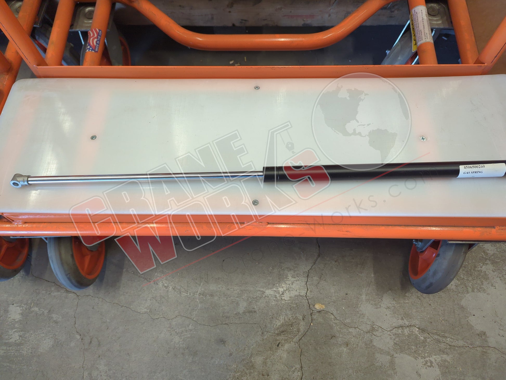 Picture of 4506500260, a  New Gas Shock 70Kg, Jek, angle 2.