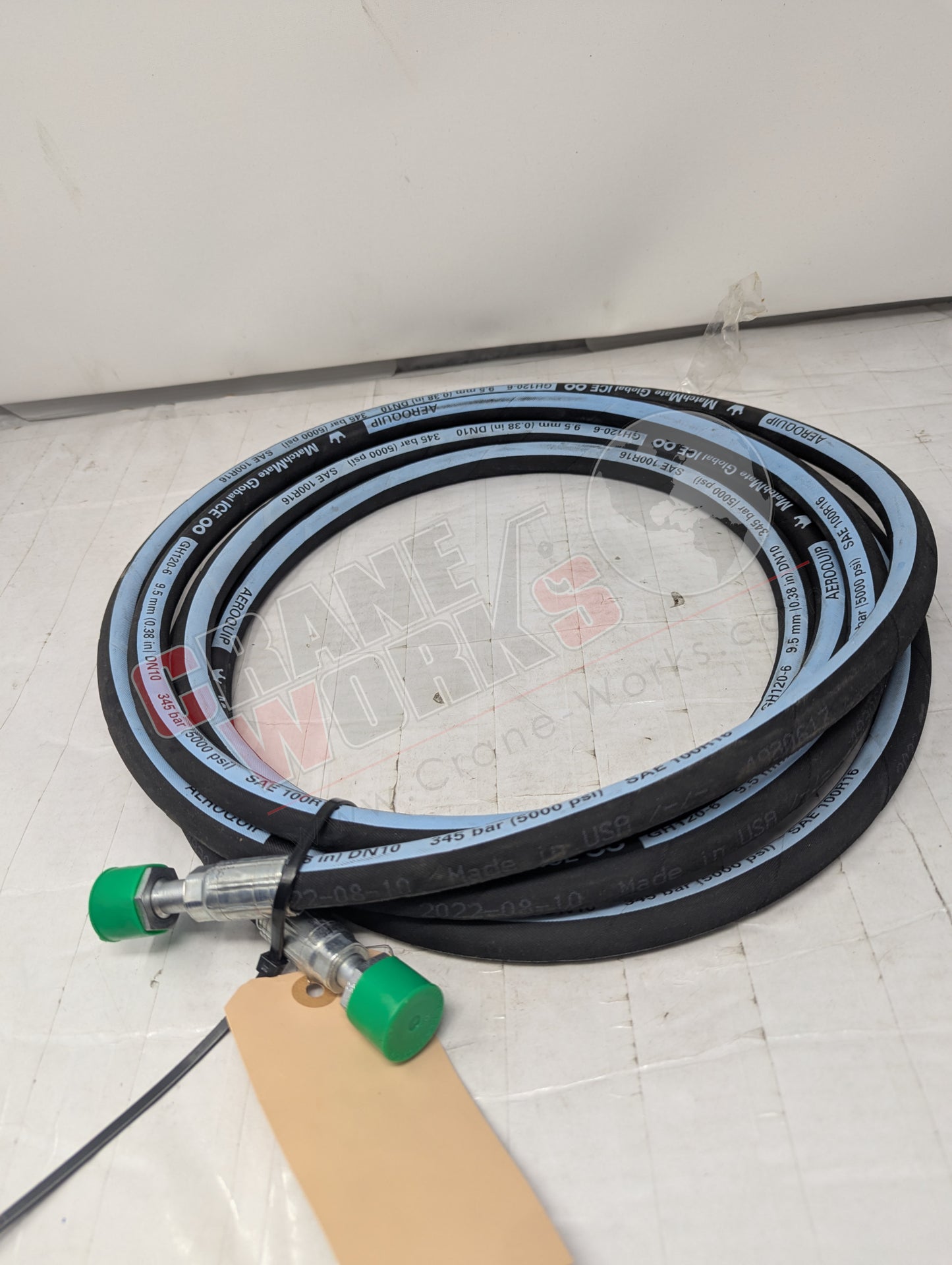 Picture of 30500.06384, a  New Hose Assy Str/Str, angle 3.