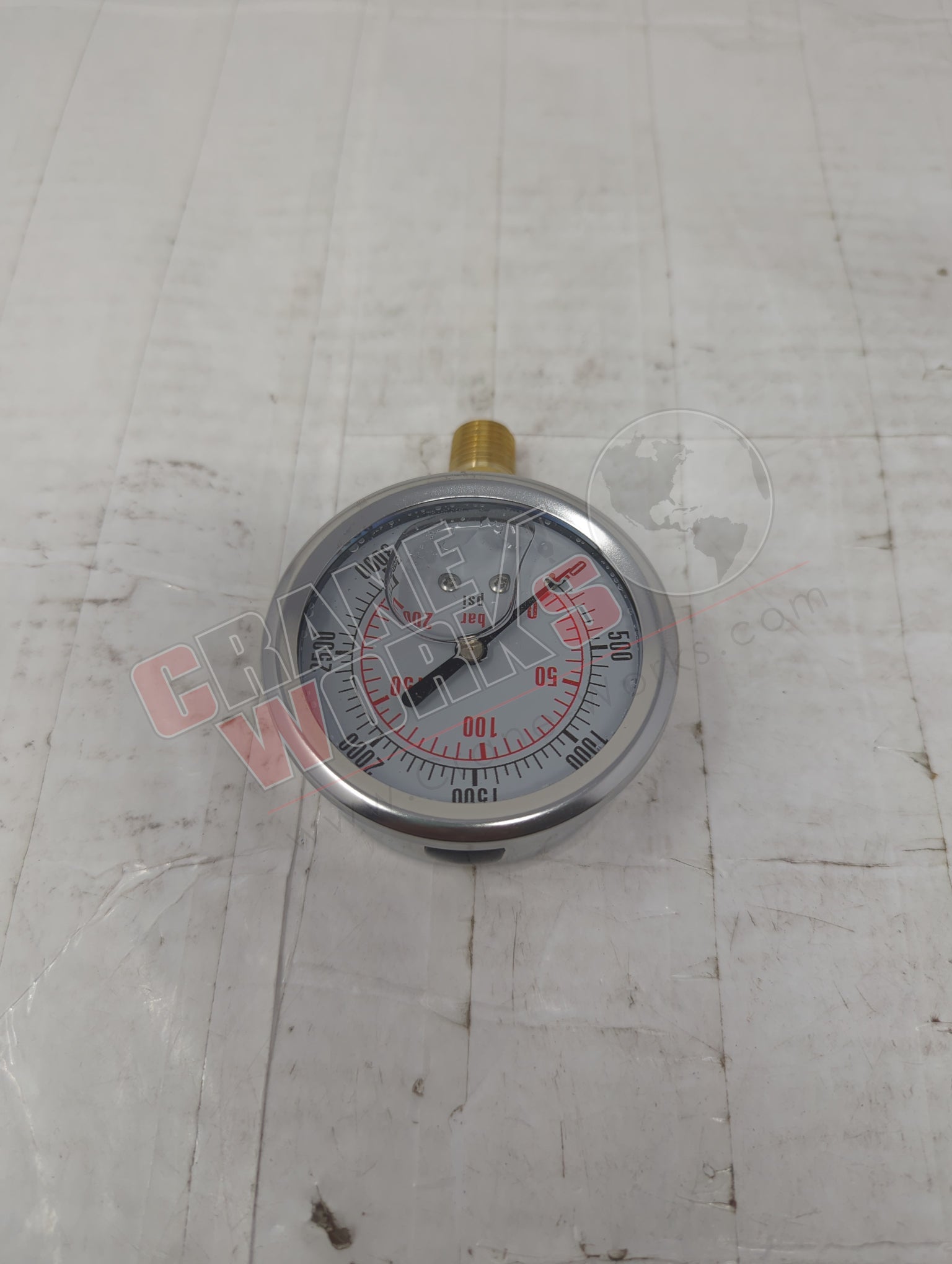 Picture of 29Ka, a  New 0-3000 Lb Pressure Gauge.