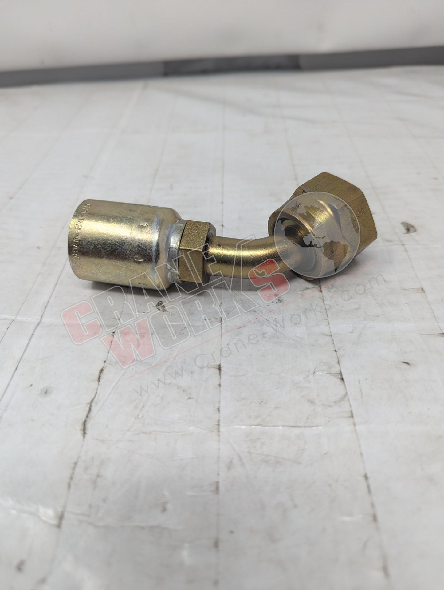 Picture of Kp80018, a  New 3/4 Tube X 5/8 Hose, 45Dg.Seal-Lok Elbo, angle 3.