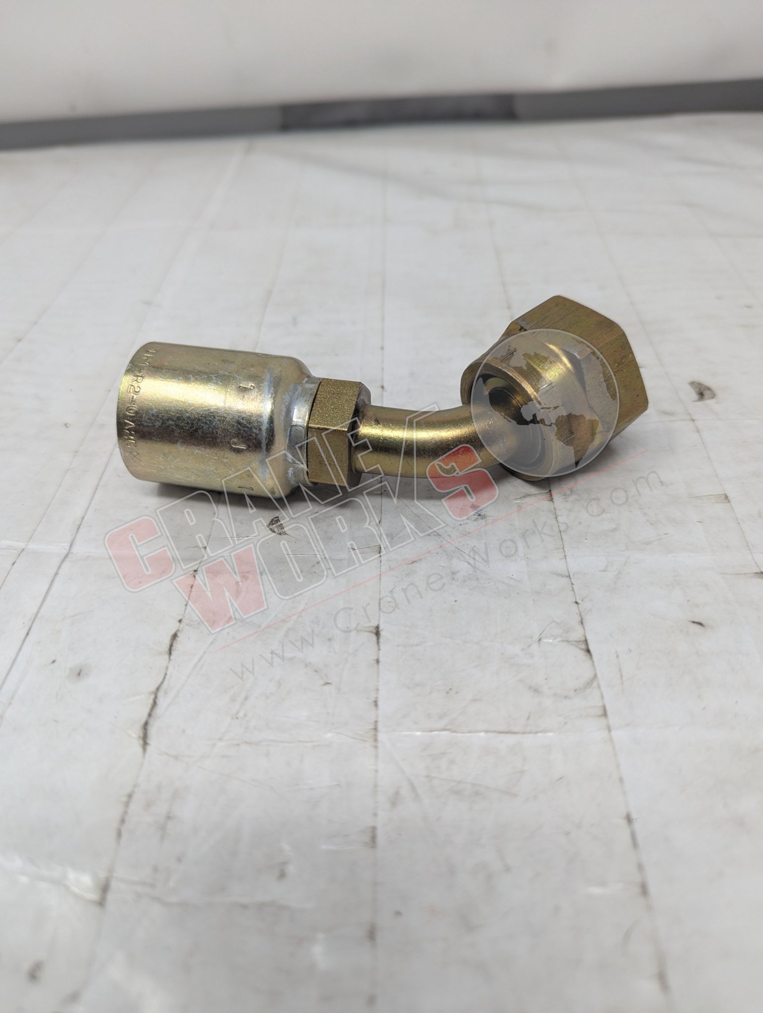 Picture of Kp80018, a  New 3/4 Tube X 5/8 Hose, 45Dg.Seal-Lok Elbo, angle 3.