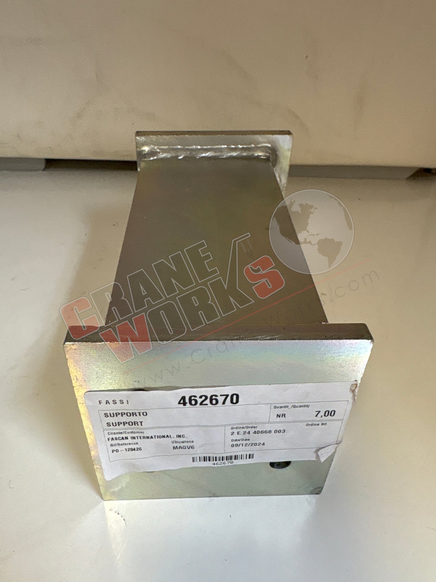 Picture of 462670, a  New Support, angle 2.