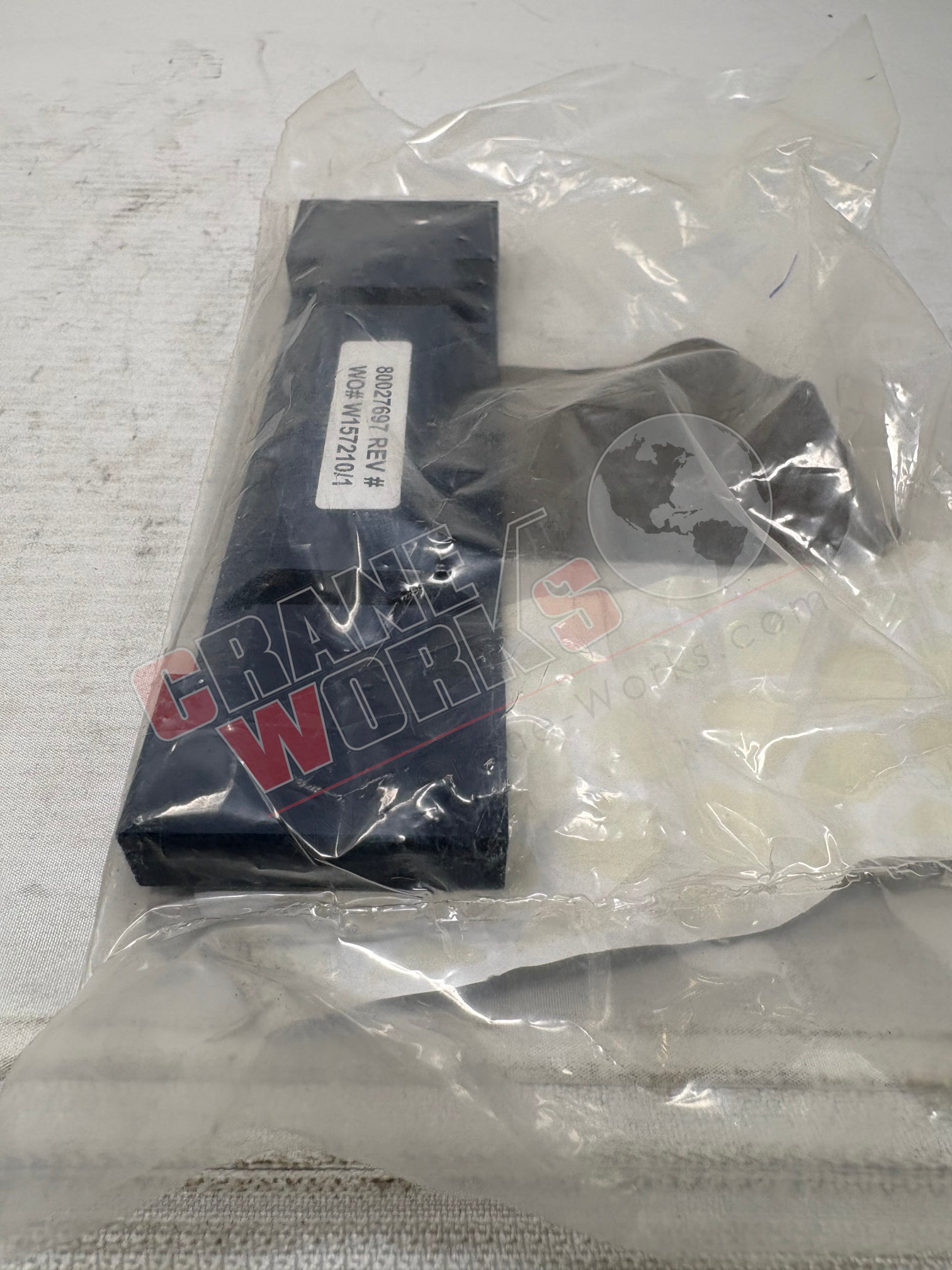 Picture of 80027697, a  New Side Wear Pad, angle 2.