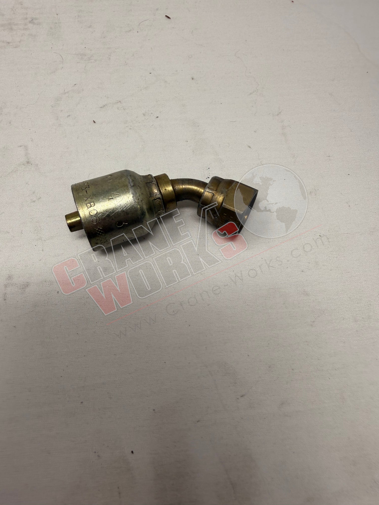 Picture of 1J743-04-04, a  New -04Fff X -04Hose 45 Deg, angle 2.