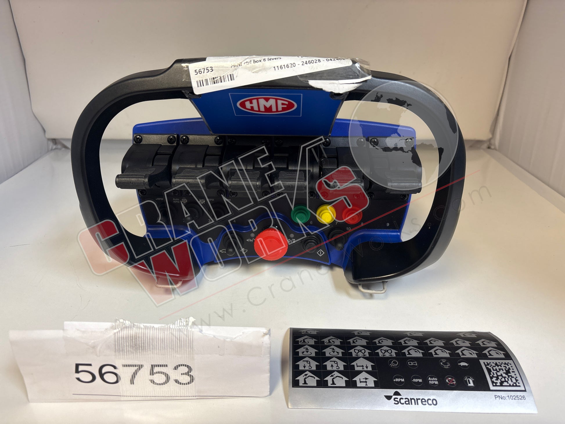 Picture of 56753, a  New Scanreco Remote - G2 No Display, angle 2.