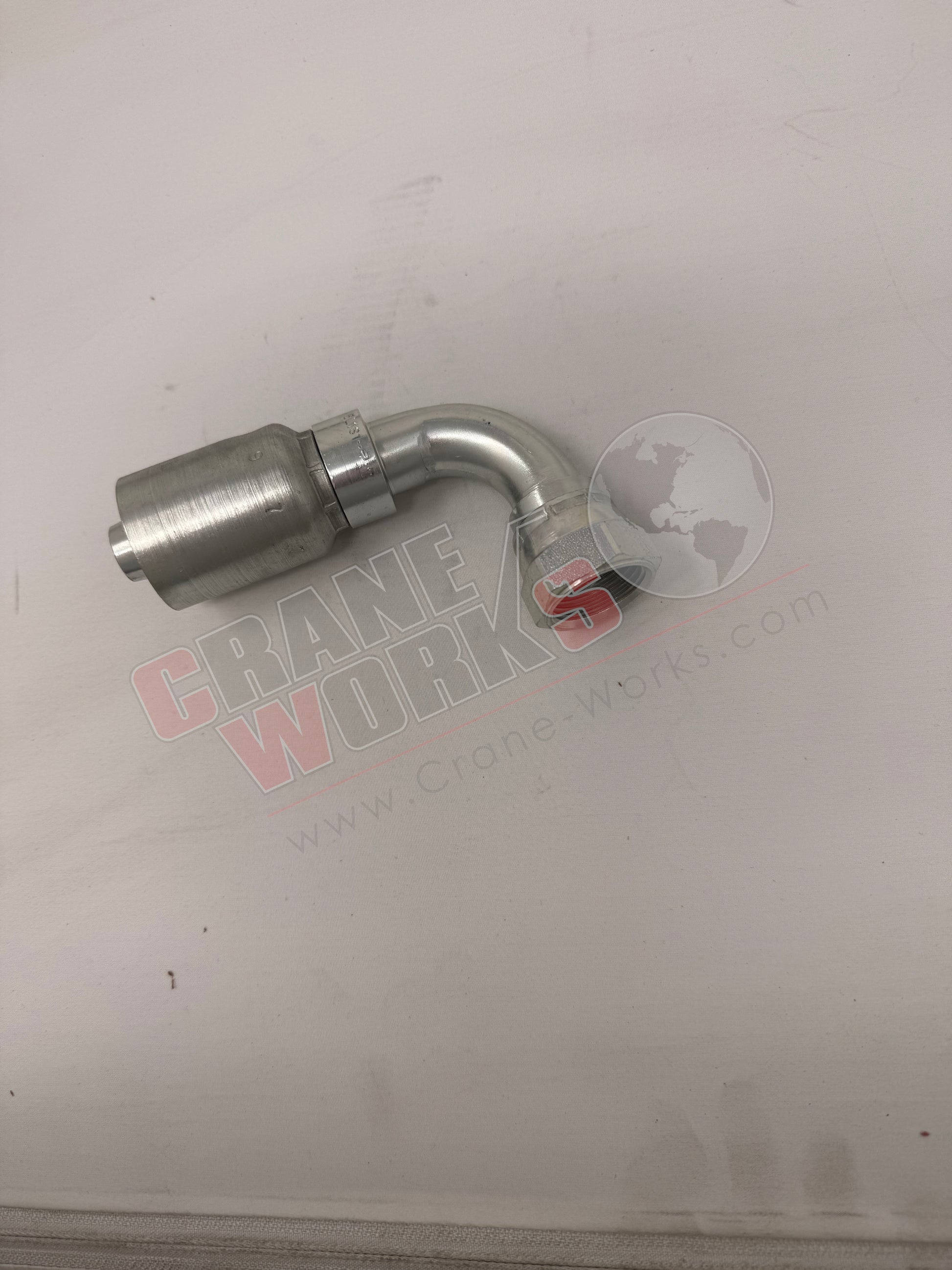 Picture of 13977-12-12, a  New -12Fj X -12 Hose 90 Deg, angle 3.