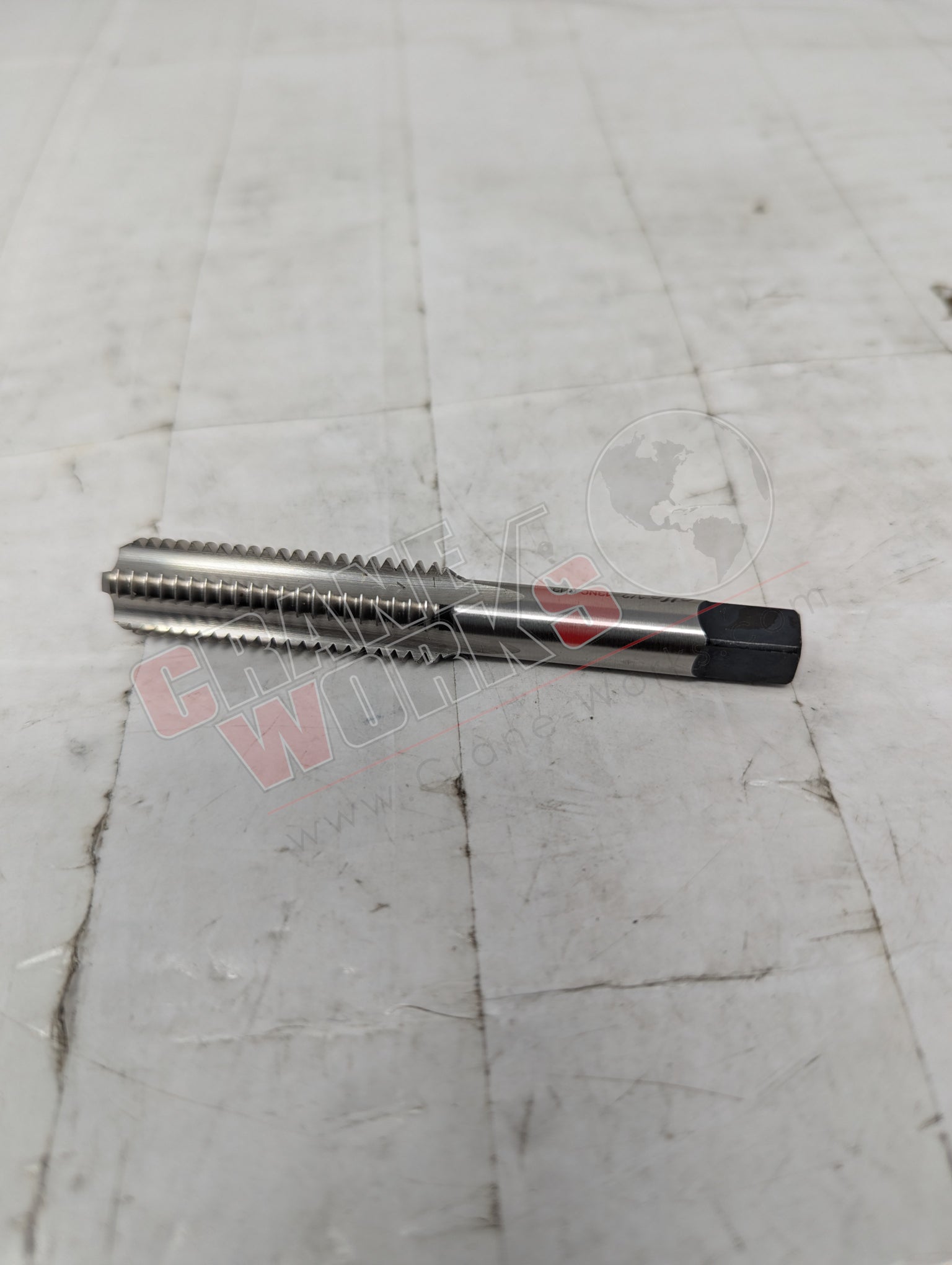 Picture of 12910, a  New 1/2-13 Hss Bottom Hand Tap, angle 2.