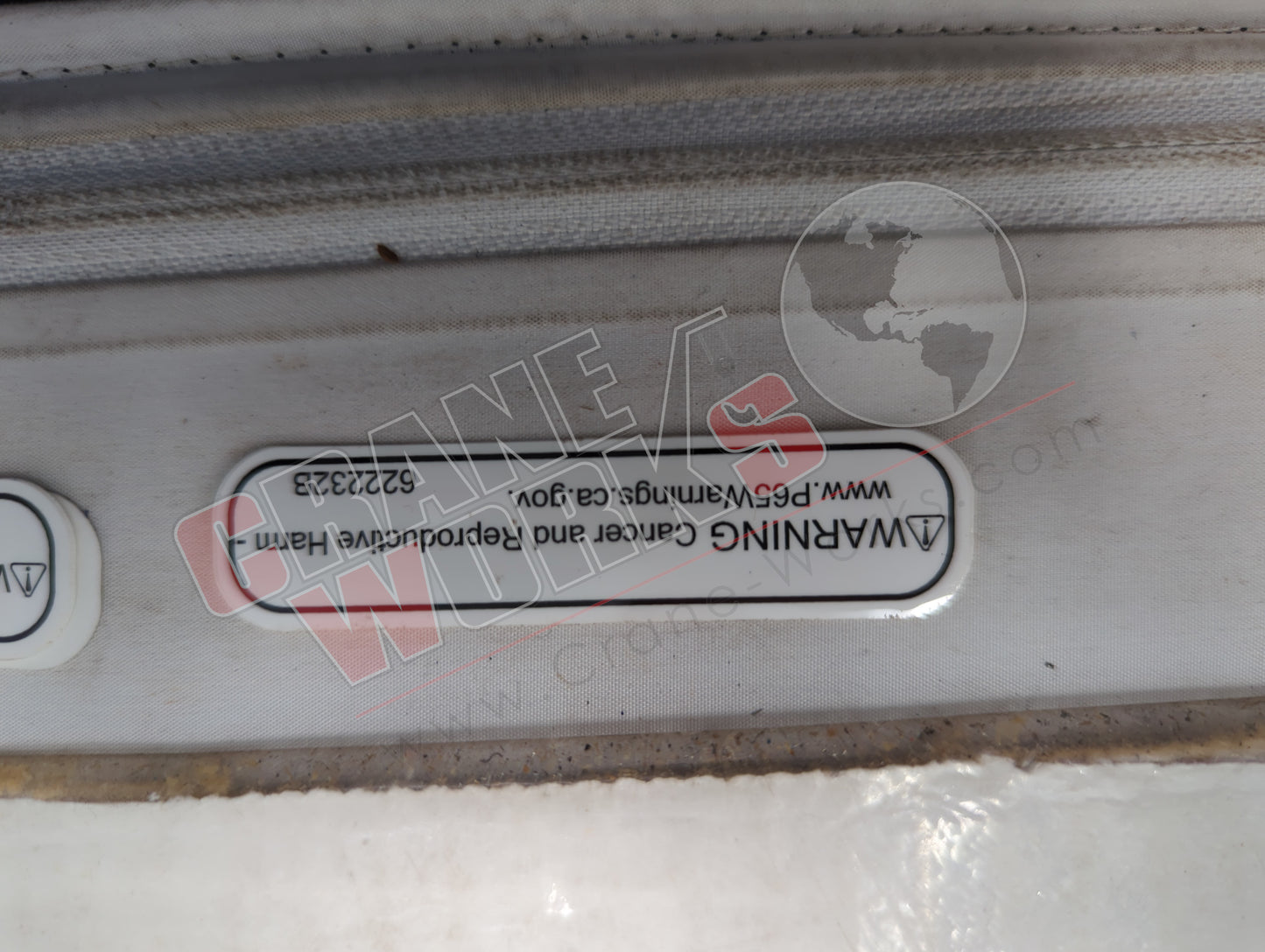 622232TU | New Warning Decal Prop 65 Operating Station