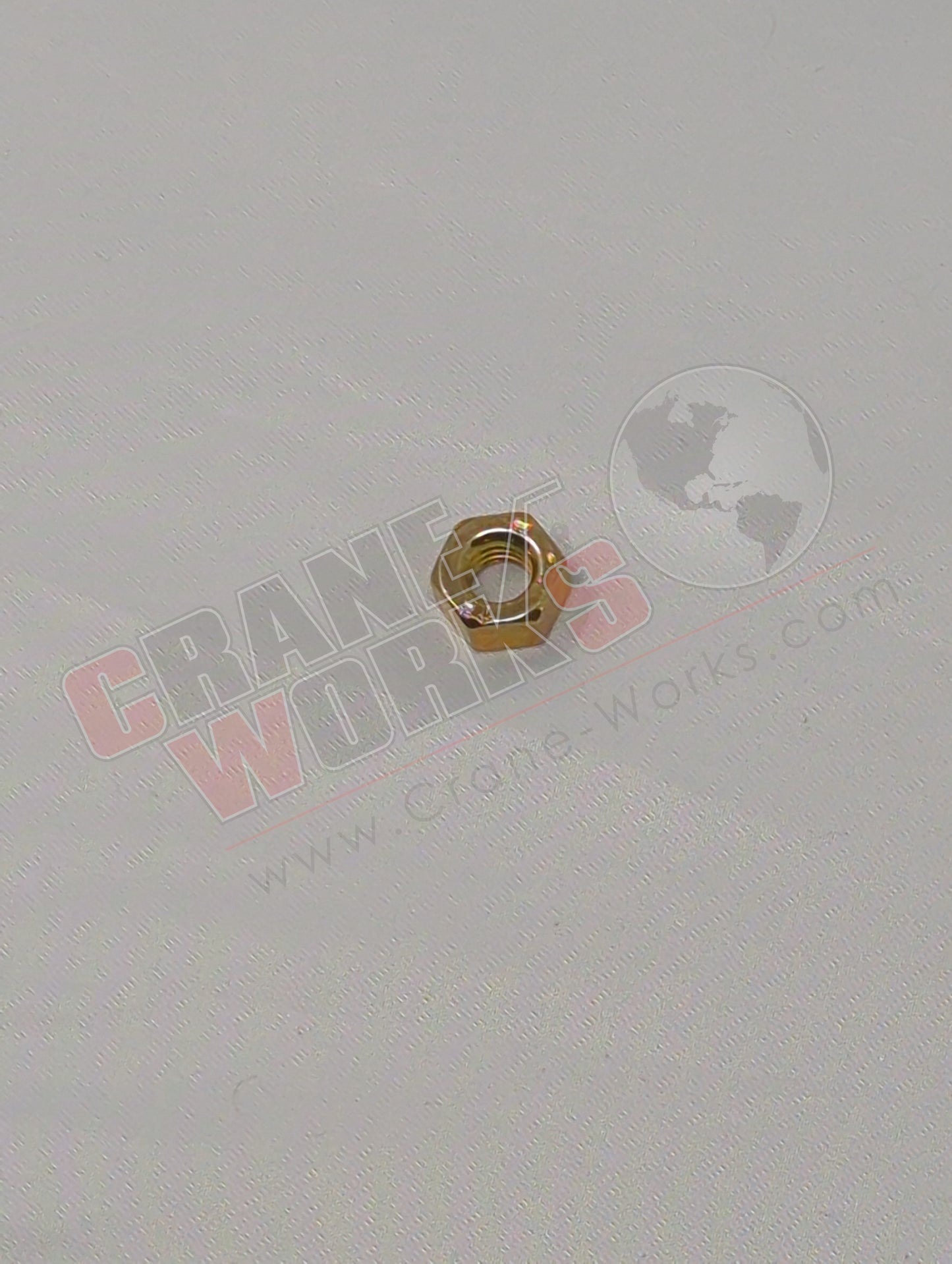 39602 | New Hex Nut: 5/16-18, Grade 8 Steel, Yellow Zinc Dichr