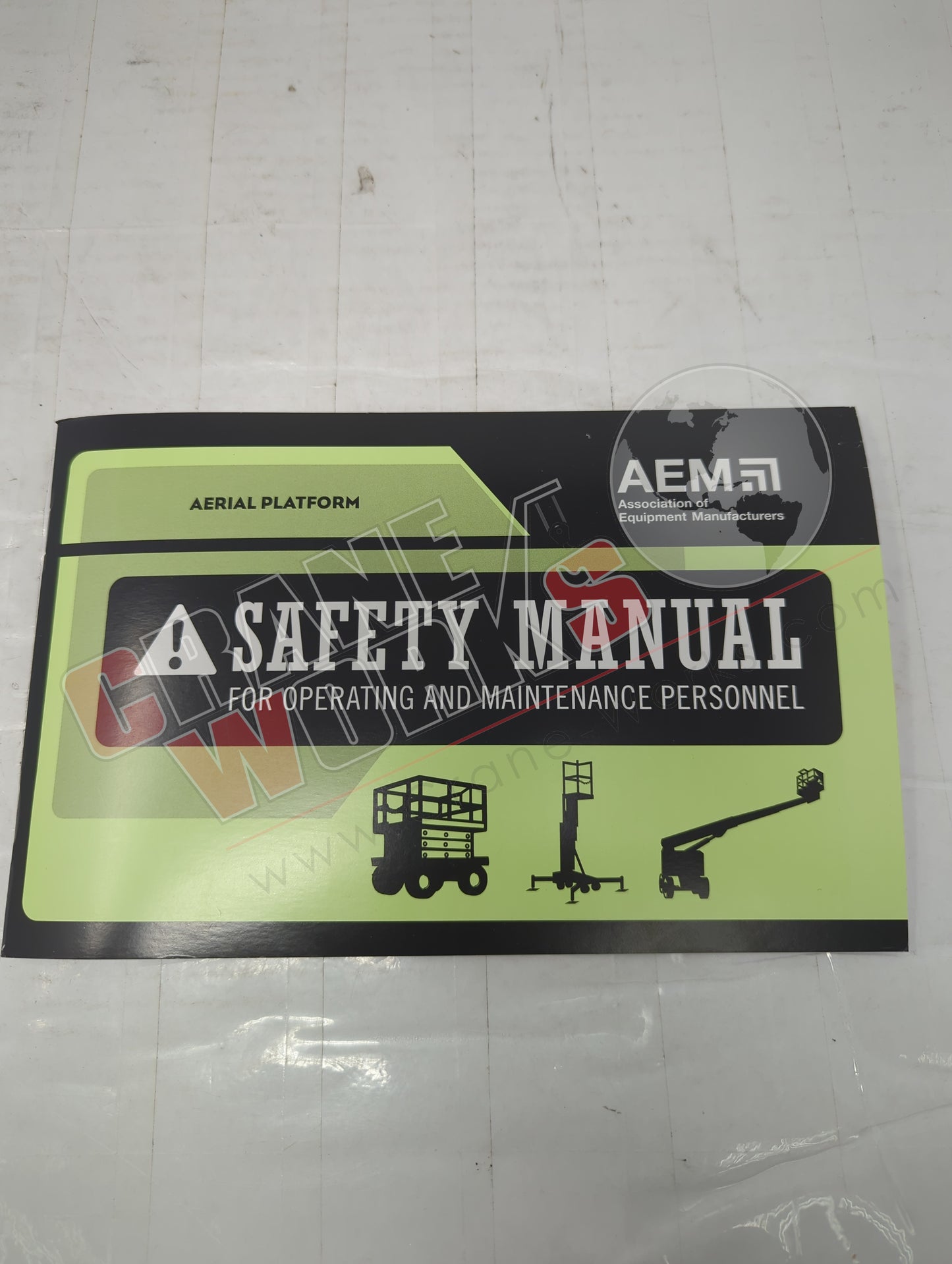 AP-0802 | New Aem Manual, Aerial Work Platform