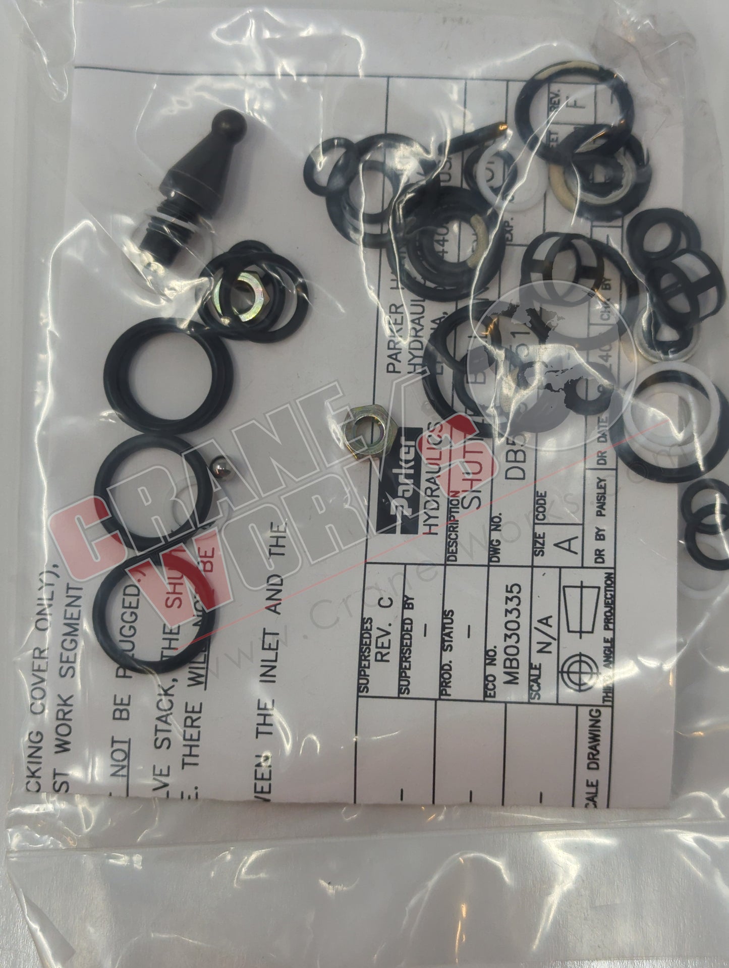 035269119 | New Seal Kit, Mcv