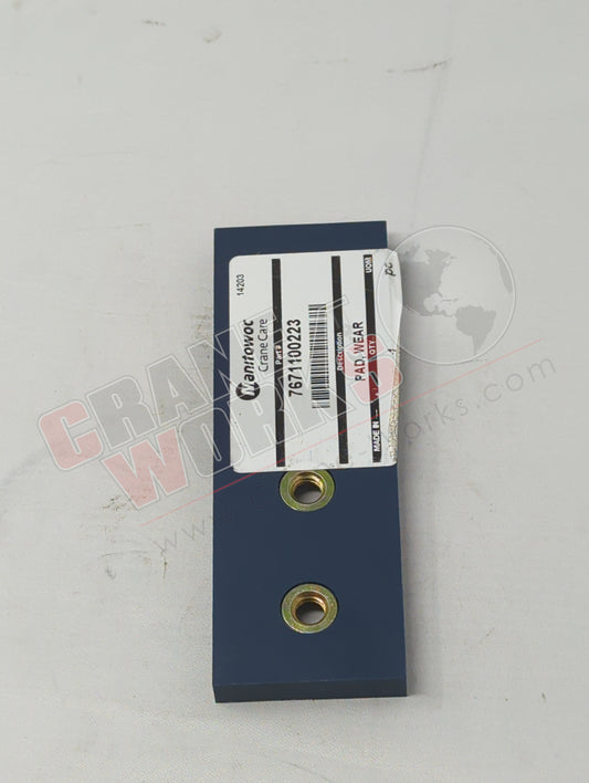 7671100223 | New Wear Pad