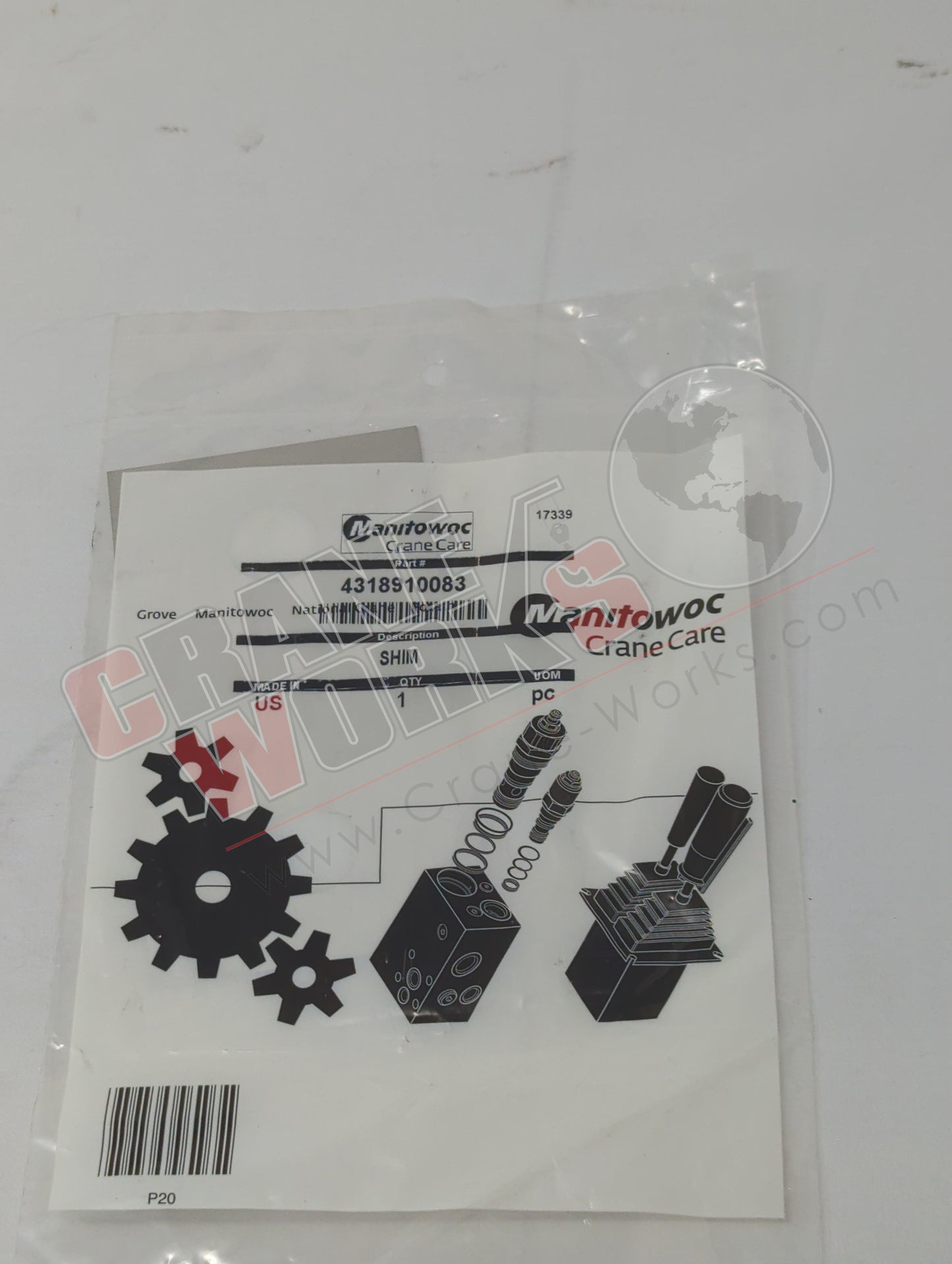 4318910083 | New Shim