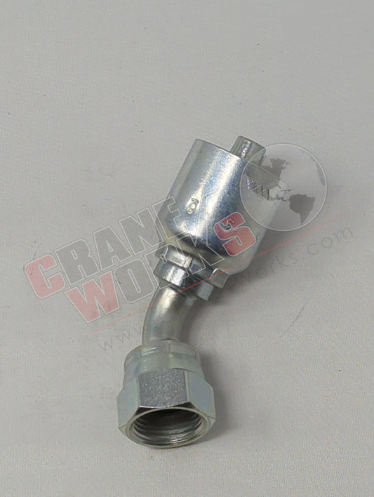 KP81329 | New Parkrimp Jic 45 Elb 1/2 T X 3/8 H (13743-8-6)