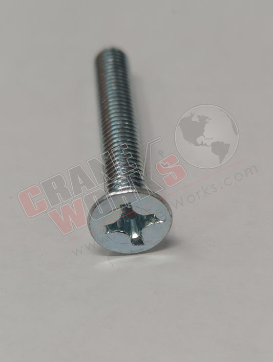 MSC07112162 | New +M6X40 Zinc Fh Phillips Mach Screw (69962)