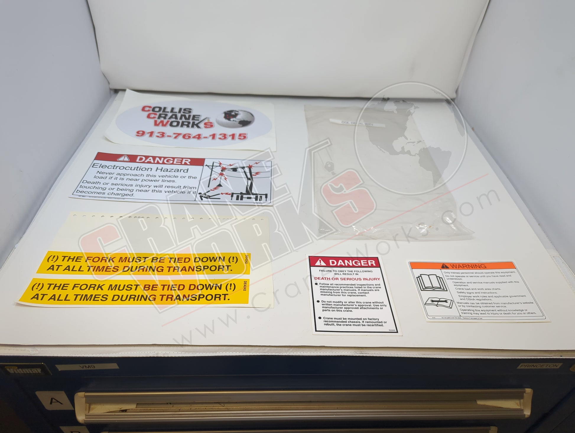 Picture of DECAL KIT1, a  New Decal Kit, Safety, Cormach.