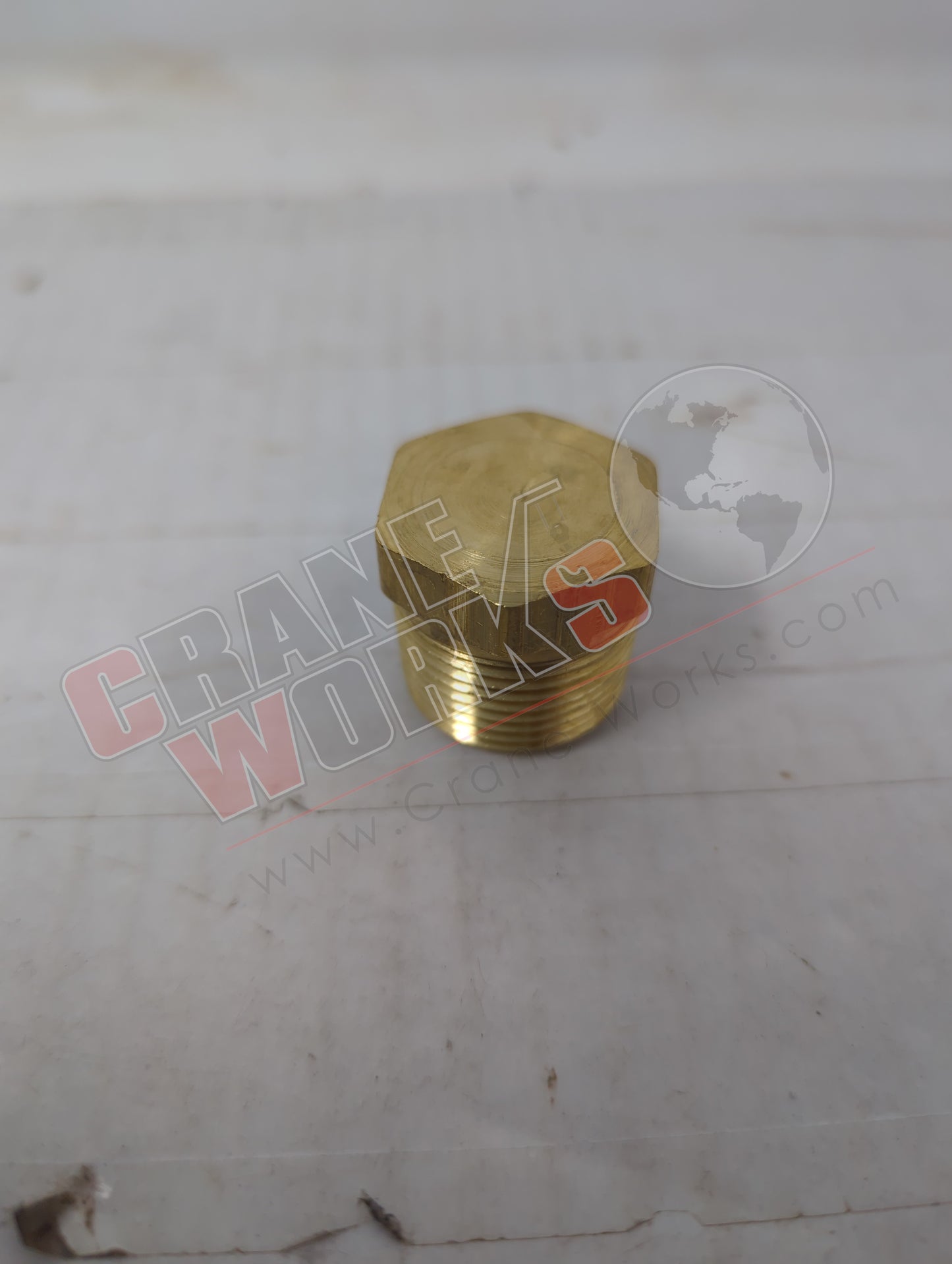 '-11083-8 | New Plug, Hex Hd, Brass Pipe, 3/4" Npt (218P-12)