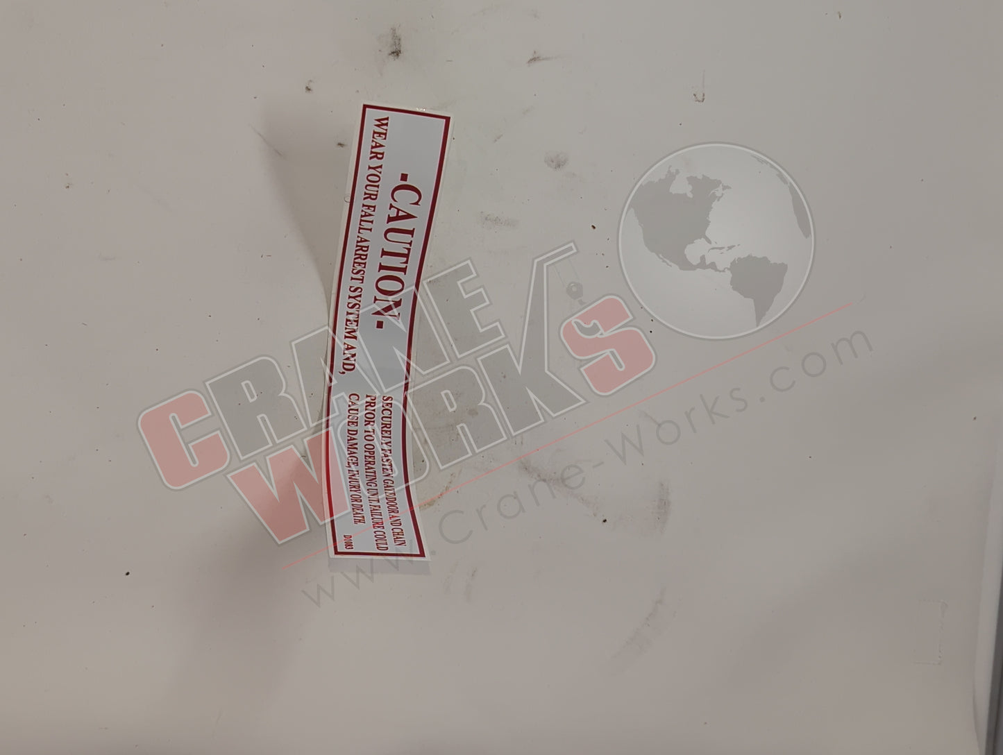 D1083 | New Decal, Caution Secure