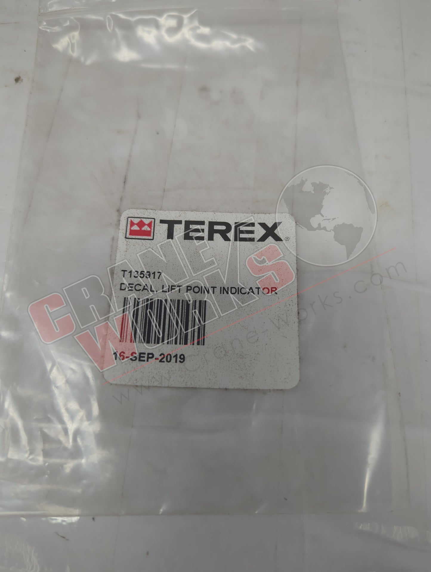 T135917 | New Decal, Lift Point Indicator