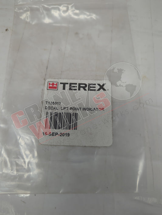T135917 | New Decal, Lift Point Indicator