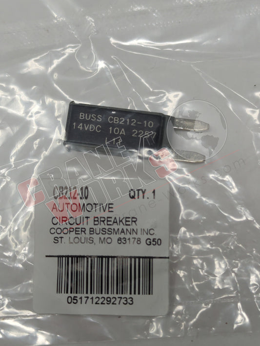 KP4662 | New 10Amp Circuit Breaker Mini Plug Type I (3671)