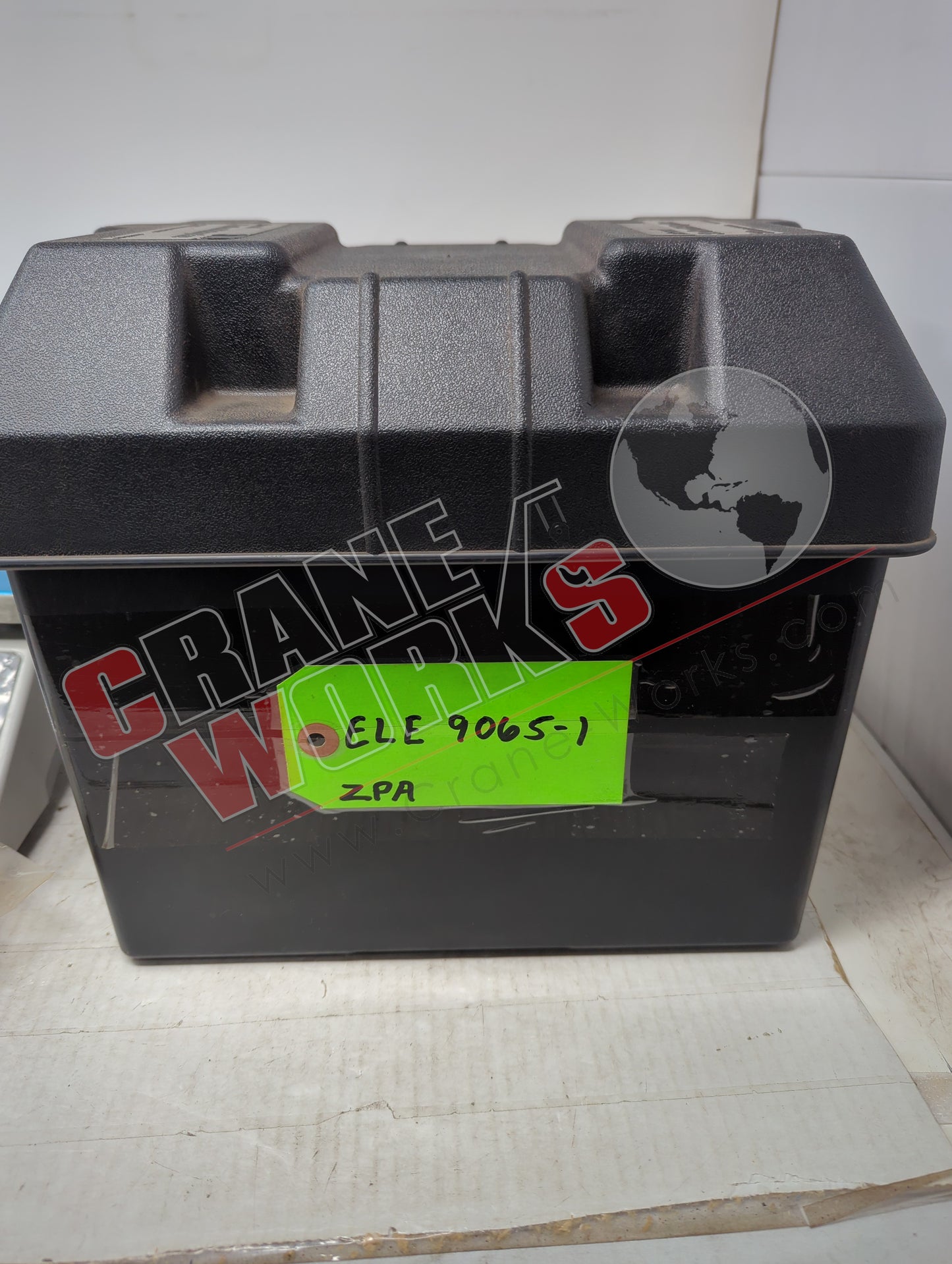 Picture of 9065-1, a  New Battery Box.