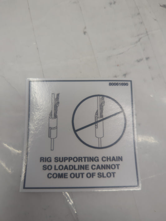 80061690 | New Decal - Support Chain