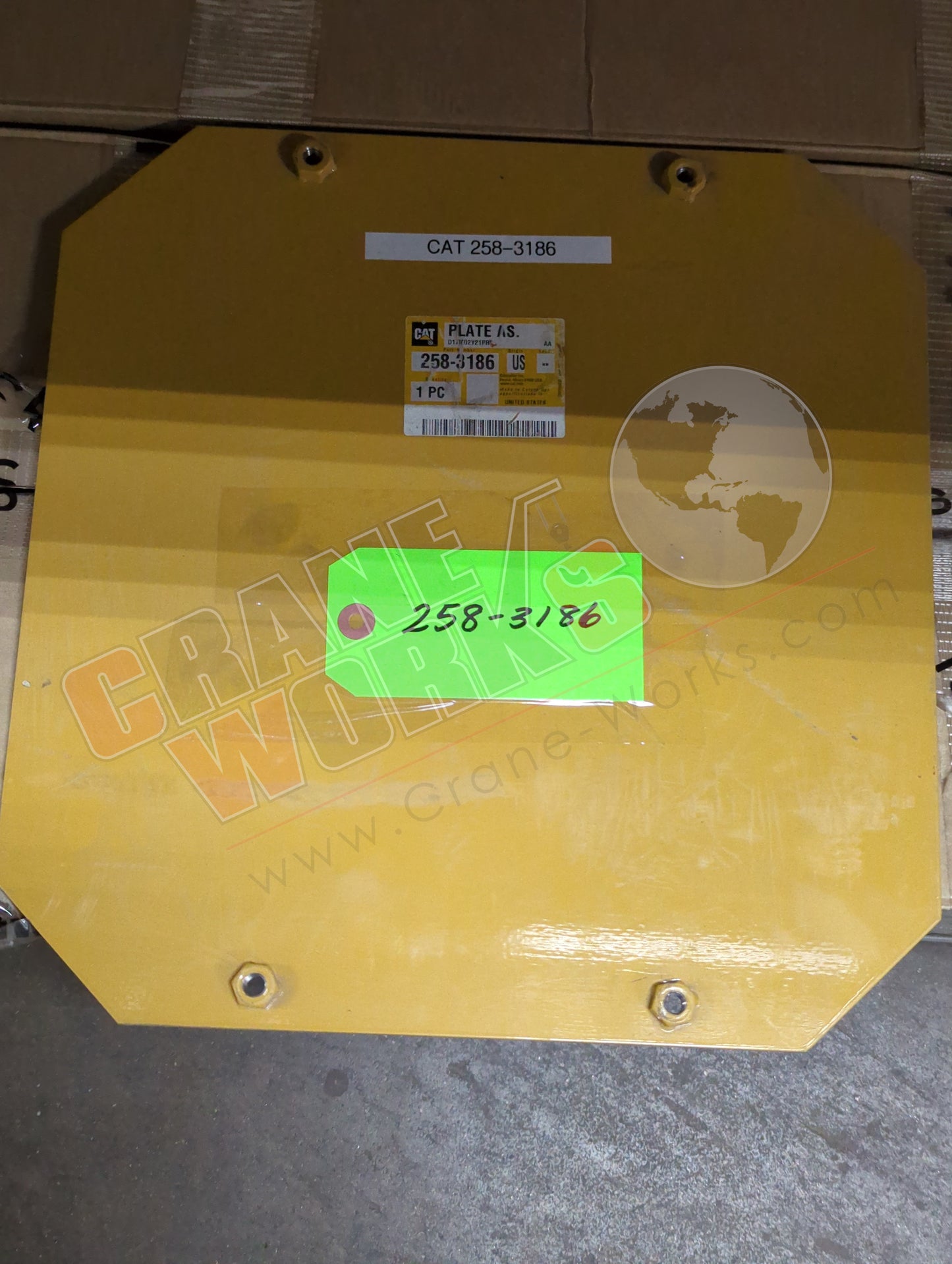 258-3186 | New Plate As