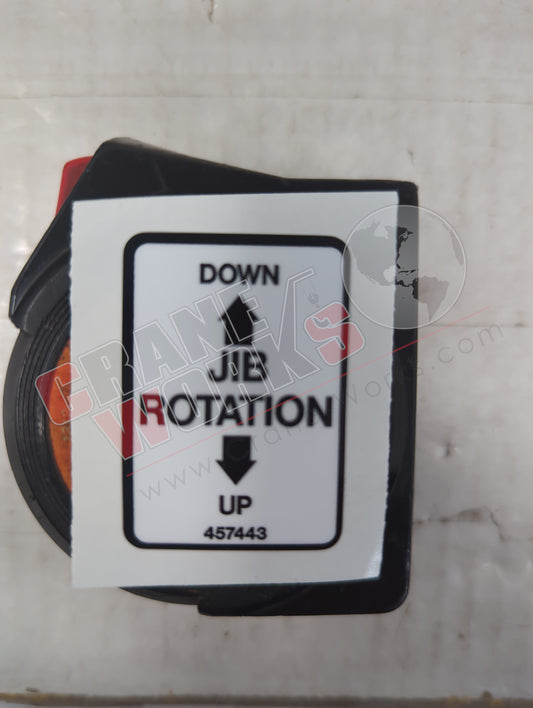 457443TU | New Decal Ucv Jib Rotation