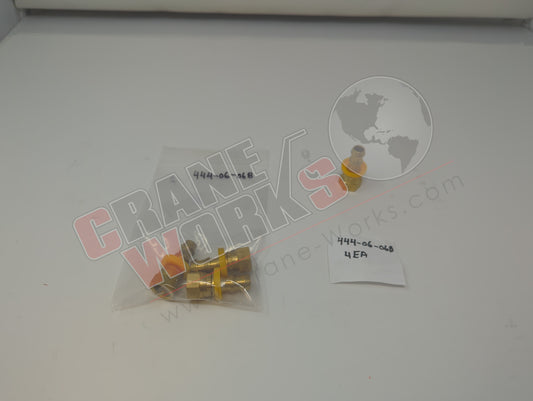 444-06-06B | New Brass Push Lock, Fjic