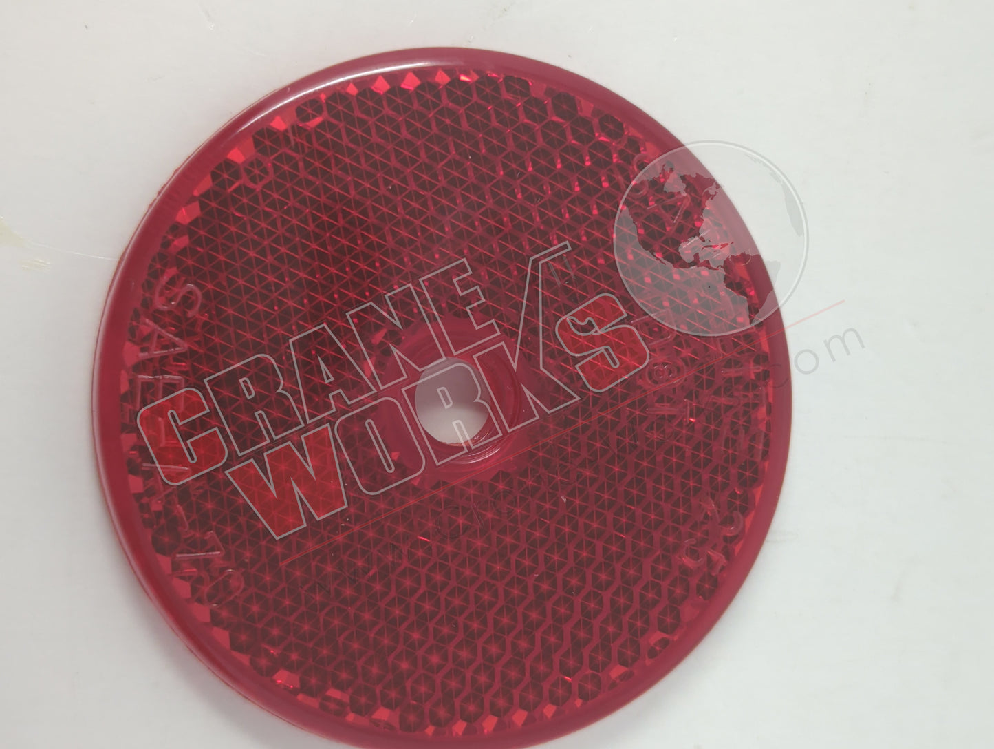 41012-3 | New Reflector , 2" Round Red
