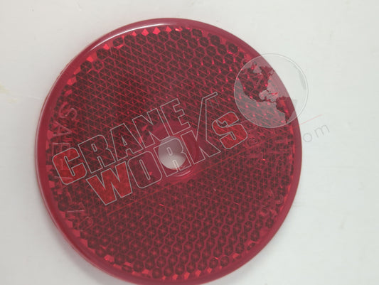 41012-3 | New Reflector , 2" Round Red