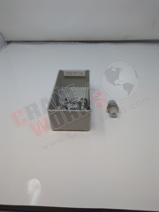 9002-05-06 | New Fitting, 5/16 Mjic X 3/8 Mbspp