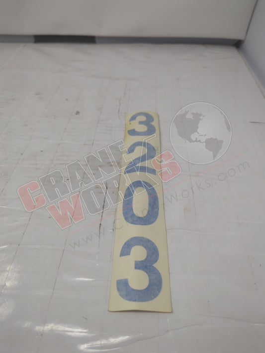 320317000 | New Decal 3203