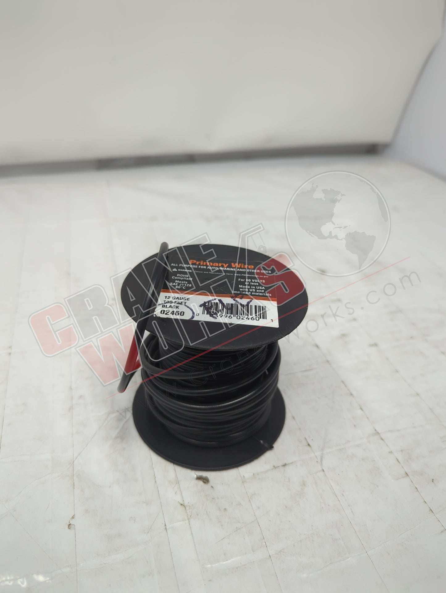 02460 | New 12 Ga Wire (Black)