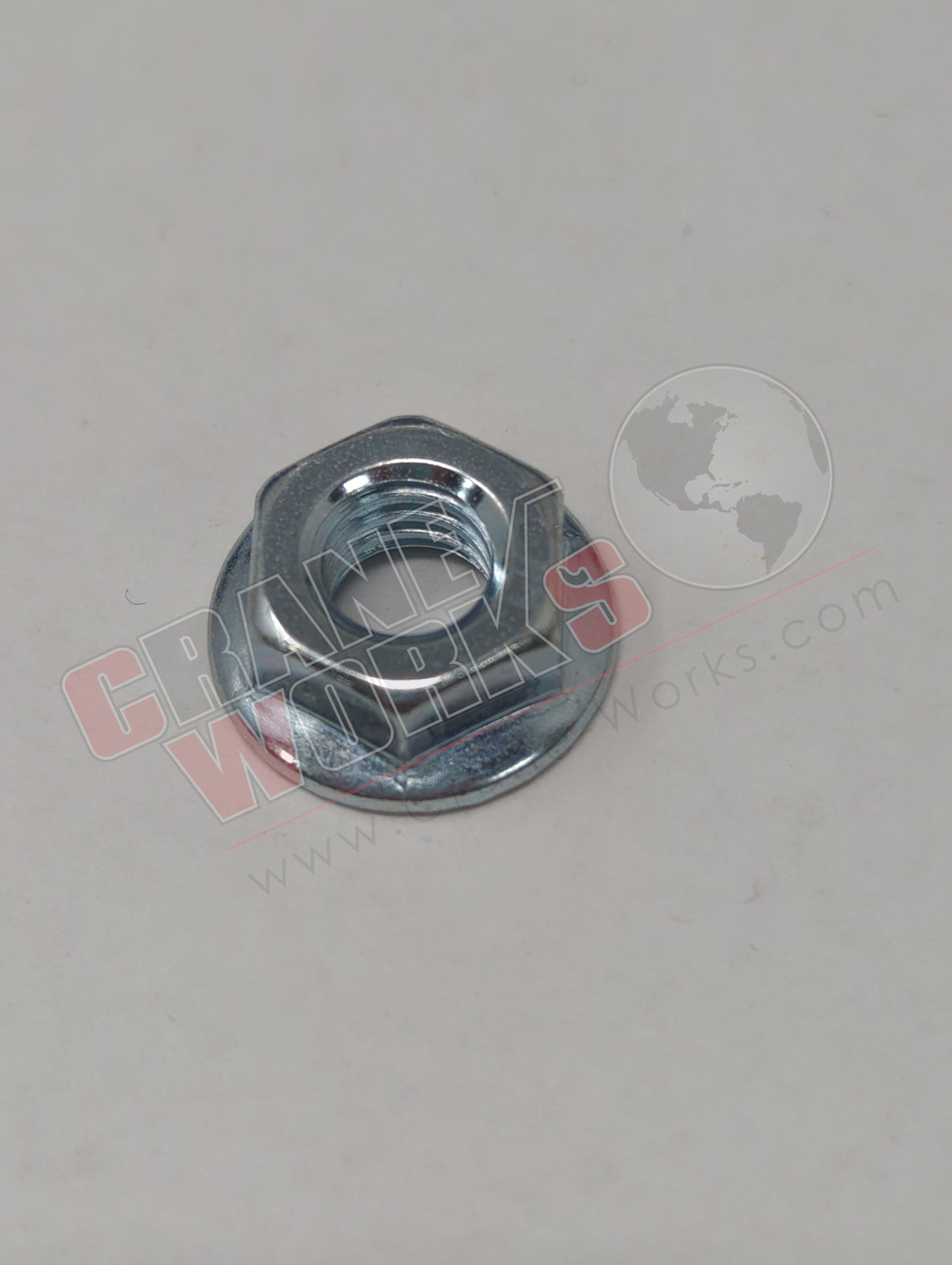 34293 | New Spin Locknut Serrated Flng 5/16-18 Zinc (28360)