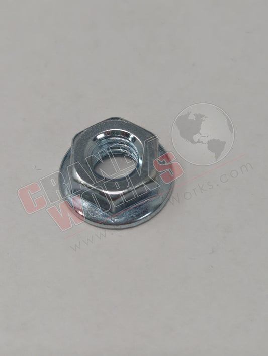 34293 | New Spin Locknut Serrated Flng 5/16-18 Zinc (28360)