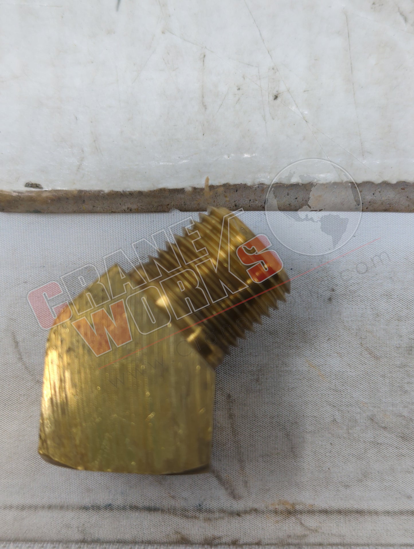 '-10839-1 | New 1/2" Mpt 45 Street Elbow (2214P-08)