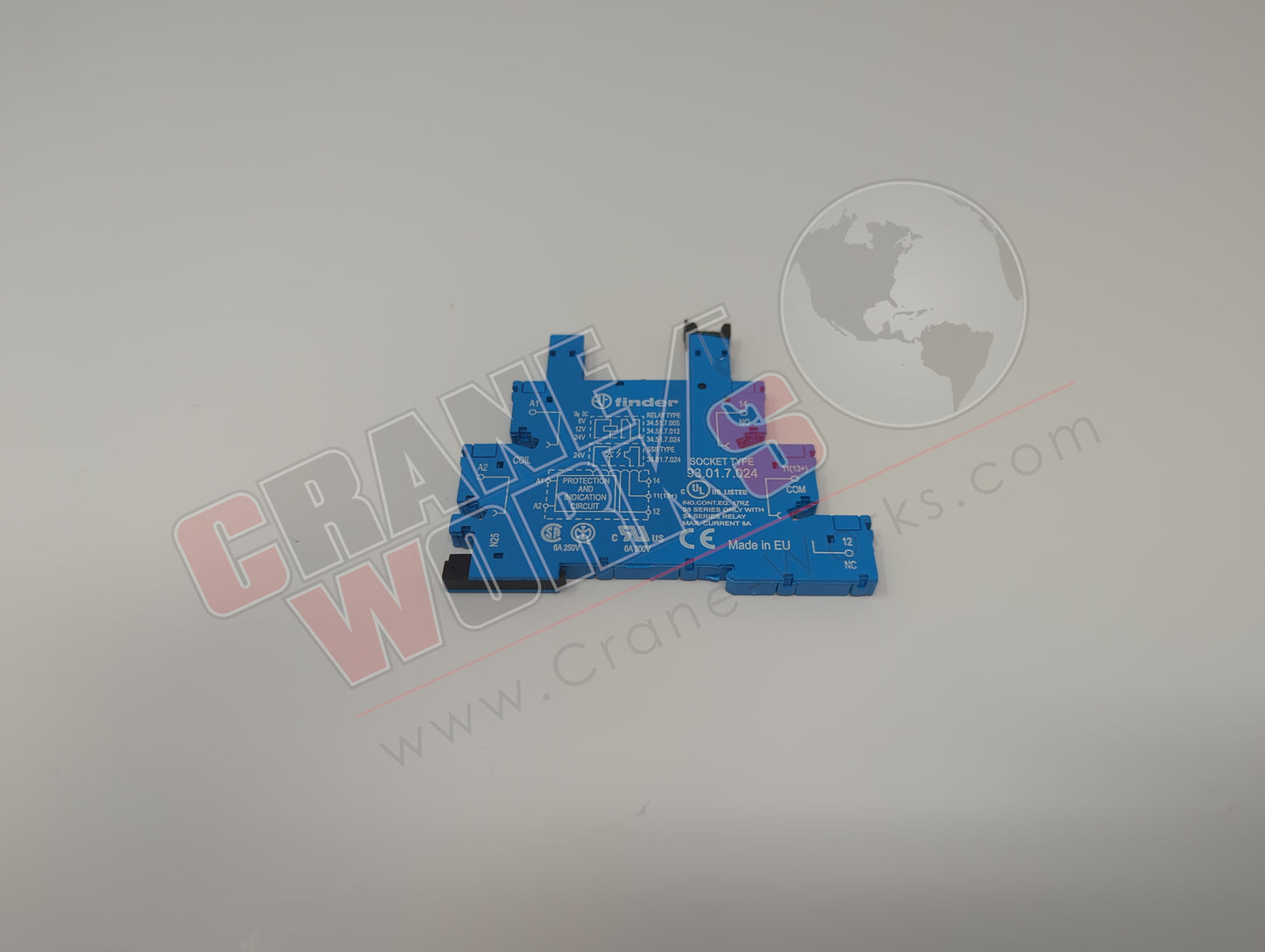 93.01.7.024 | New Relay Socket, 250V, 6A