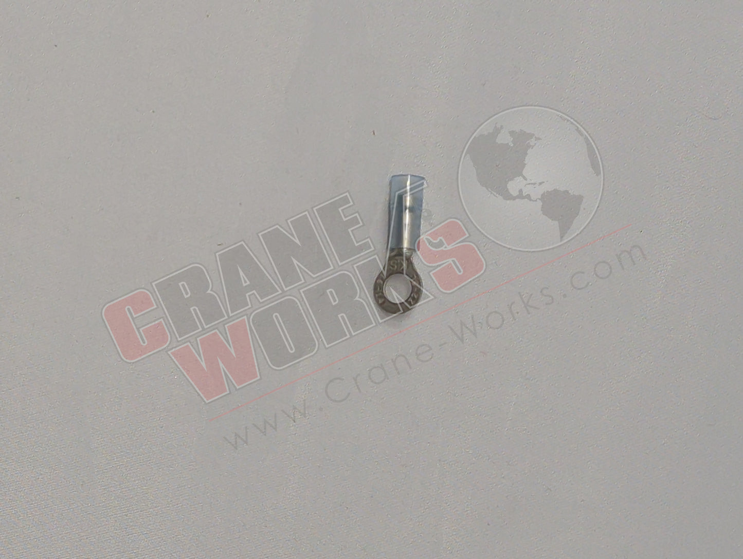 Picture of 61566352, a  New #10 16-14 Blue Ring Terminal.