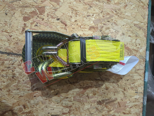 5822-27 | New 2" X 27' Ratchet & Strap W/Flat
