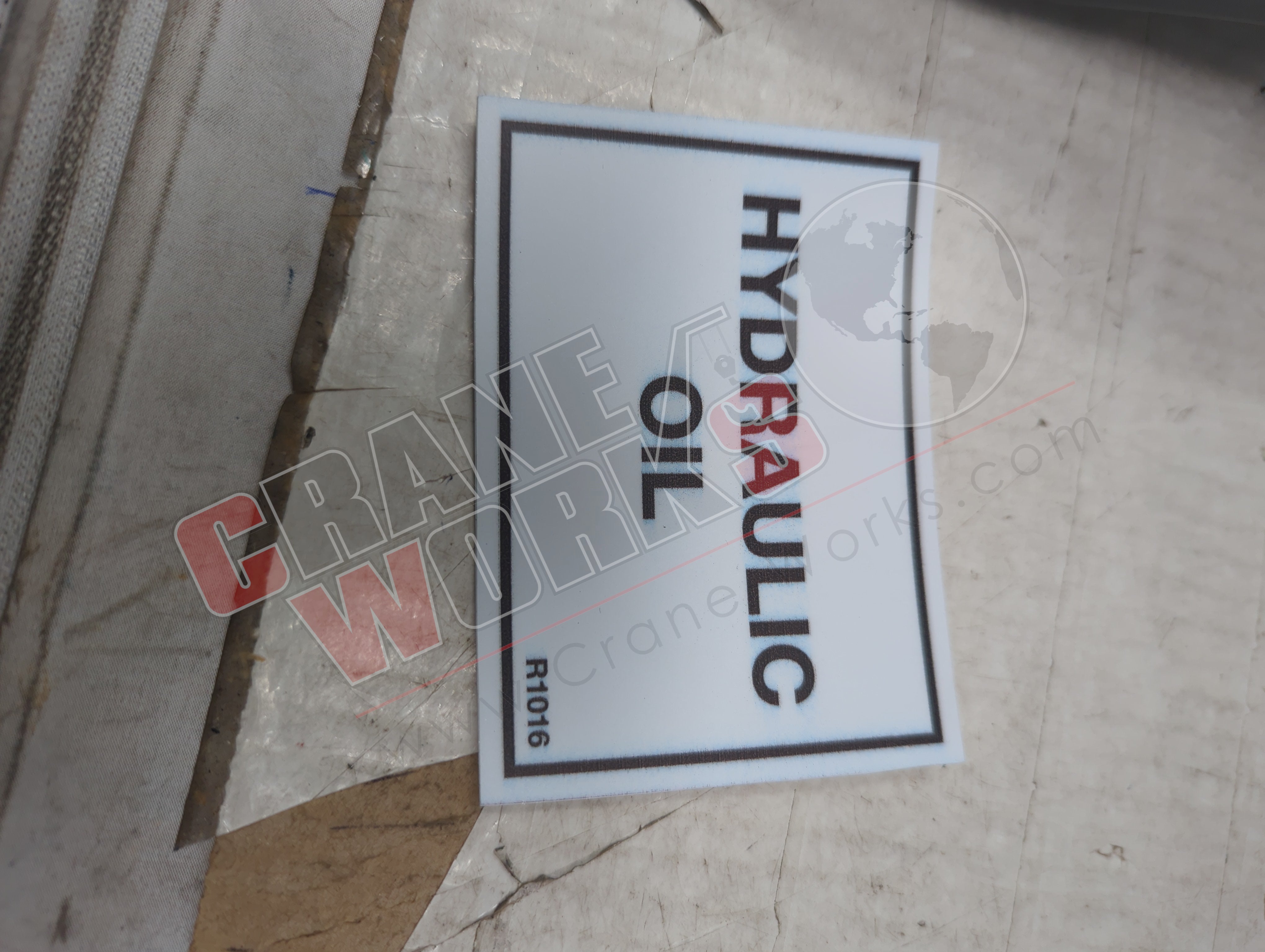 R1016 | New Hydraulic Oil – CraneWorks