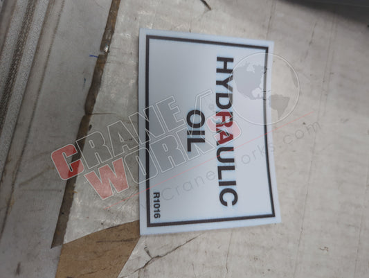 R1016 | New Hydraulic Oil