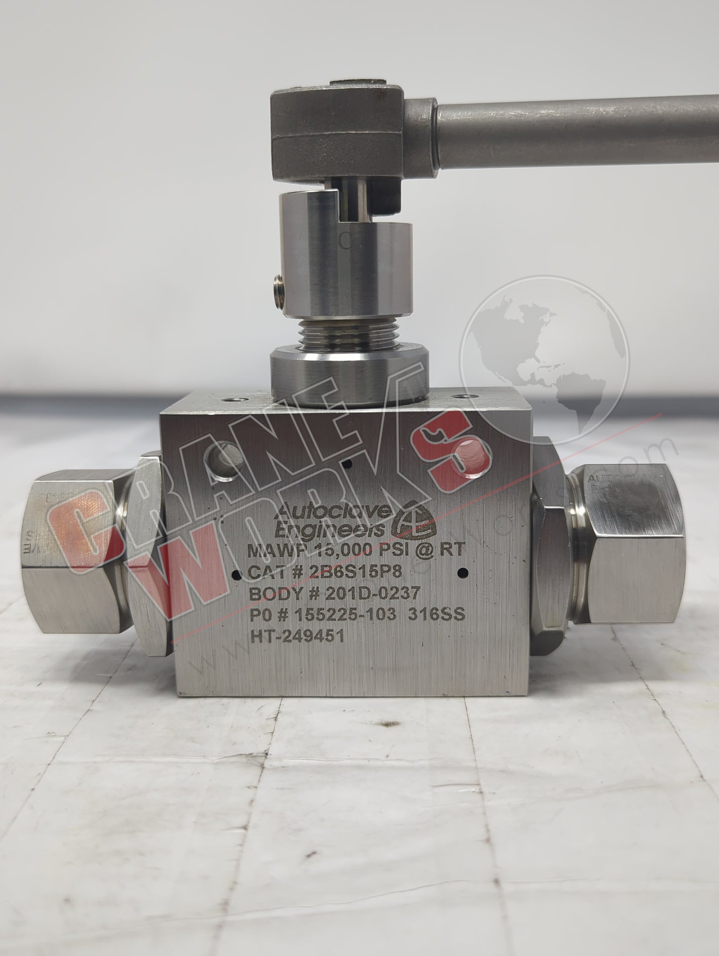 HVBNF8-15K | New 1/2" 15K Two Way Ball Valve