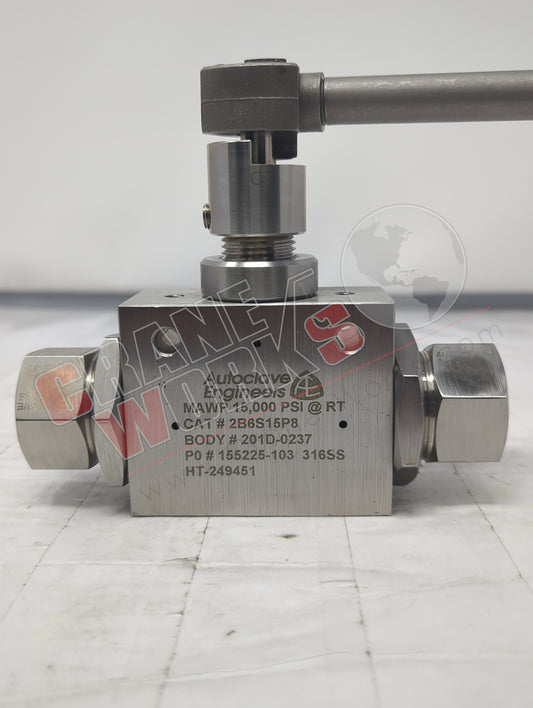 HVBNF8-15K | New 1/2" 15K Two Way Ball Valve